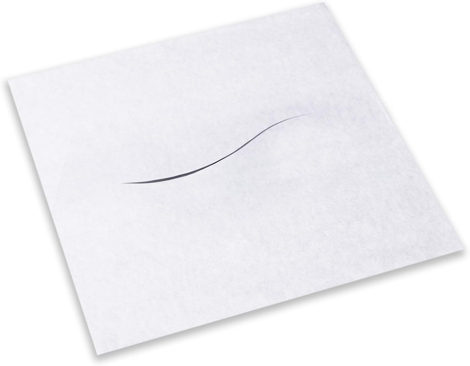 Jointown Headrest Paper Sheets with Slit, 12" x 12", Case of 1000, Disposable Tissue Squares for Chiropractic or Massage Table, White Smooth