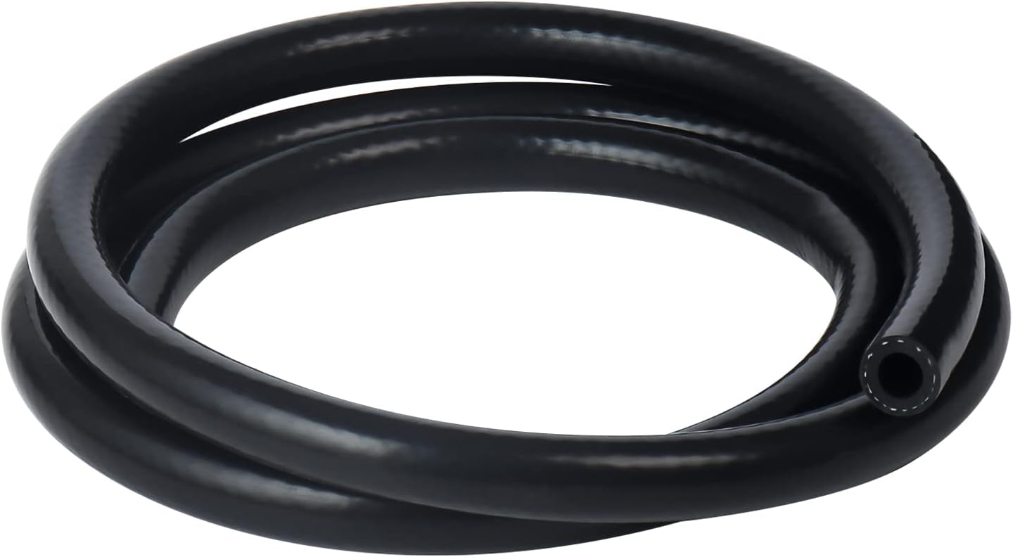 KDP 1/4"X5FT(ID:6MM) 1.5 M Silicone Heater Hose Coolant Radiator Vacuum Line, 1ply Reinforced 4MM Thick, Max Temperature Rating 350F Work Pressure 100 psi+ Mutiple Use for Air and Water - Image 4
