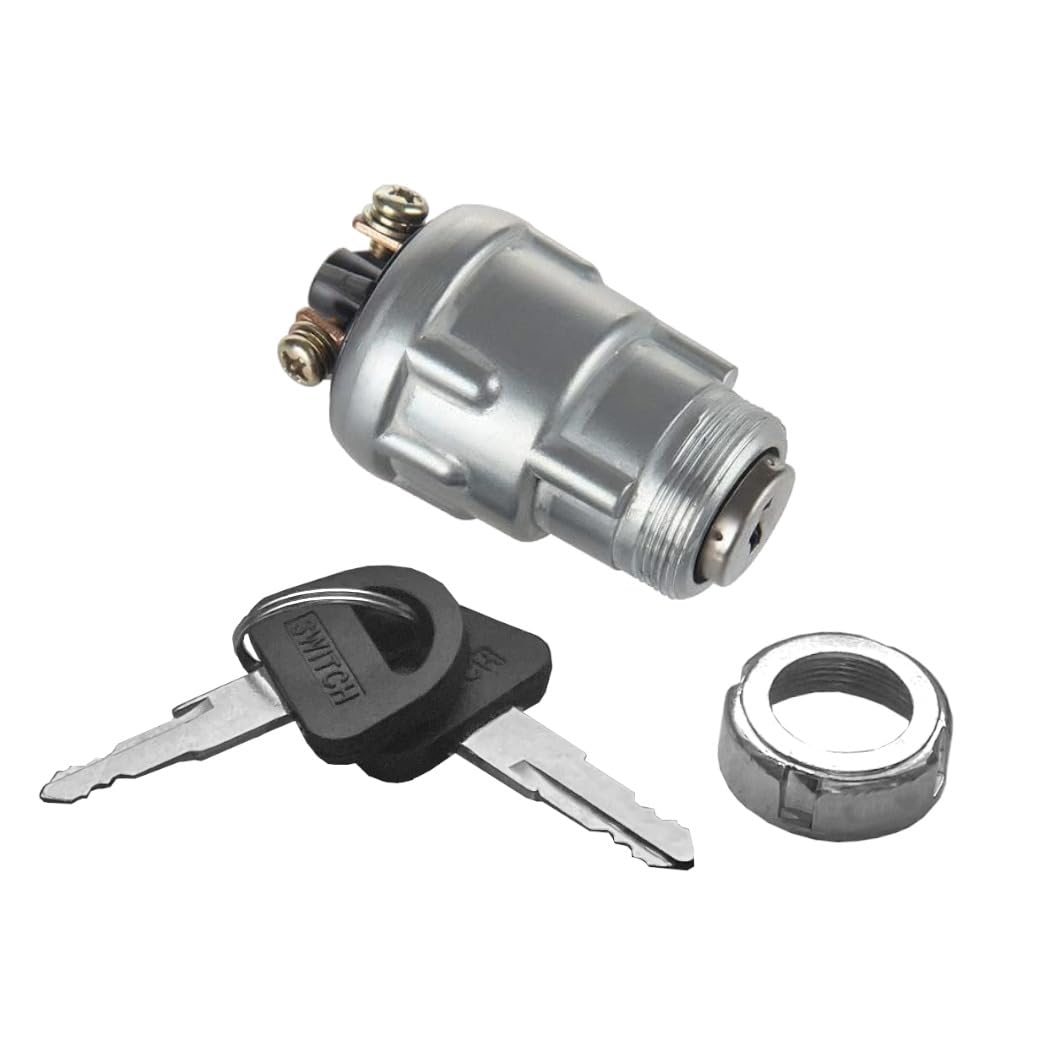 MGI SpeedWare 3-Wire Universal Ignition Key Switch for Cars, Buggies, Mowers and Go Karts, Off/On/(Start) - Image 5