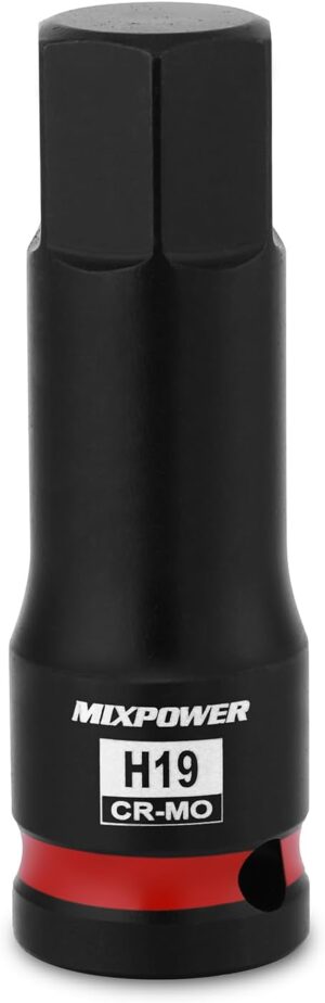 MIXPOWER 1/2″ Drive 19mm Hex ...