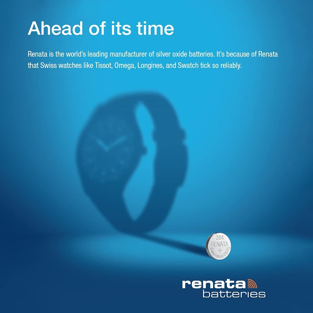 #344 Renata Watch Batteries 2Pcs - Image 4