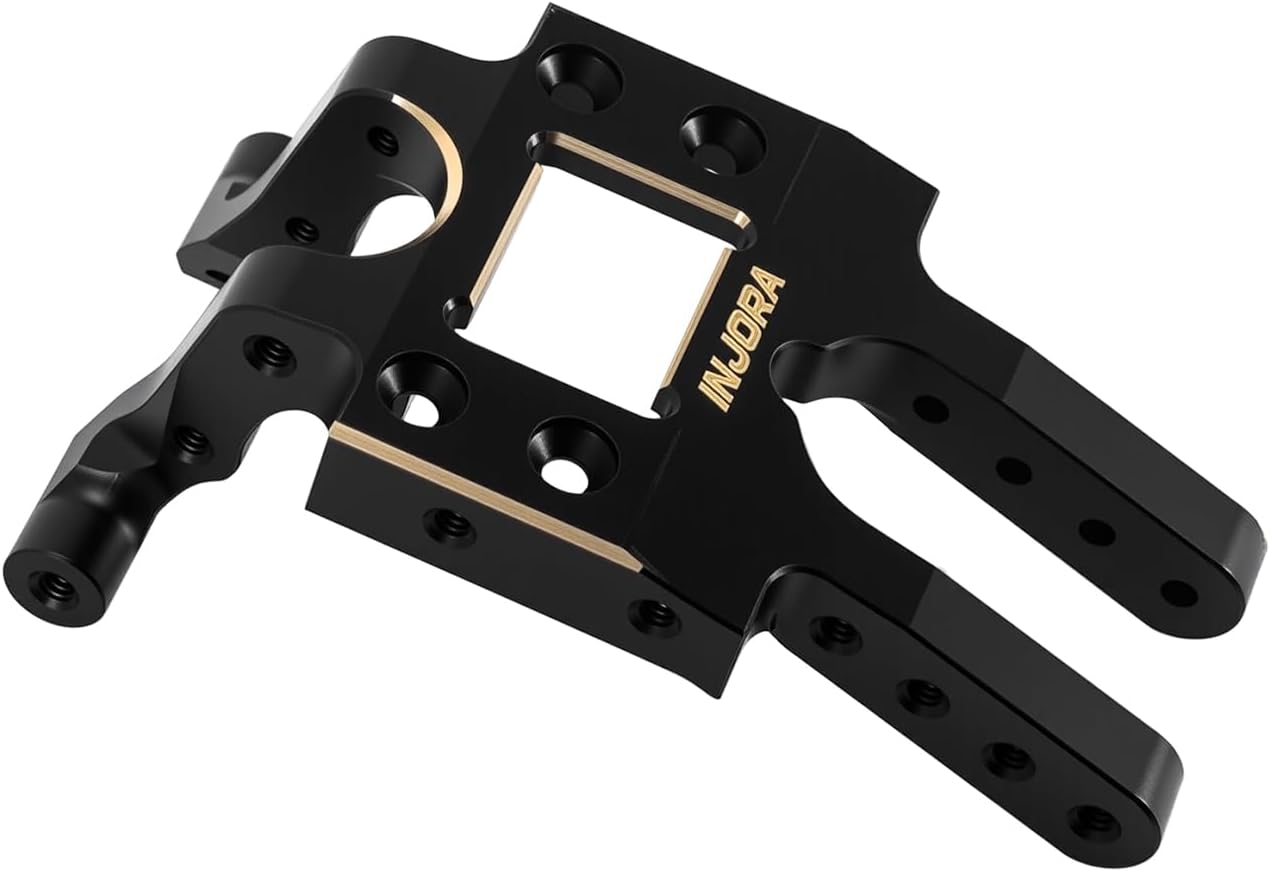 INJORA Black Coating Brass Skid Plate for 1/18 Redcat Ascent-18 APEX - Image 2