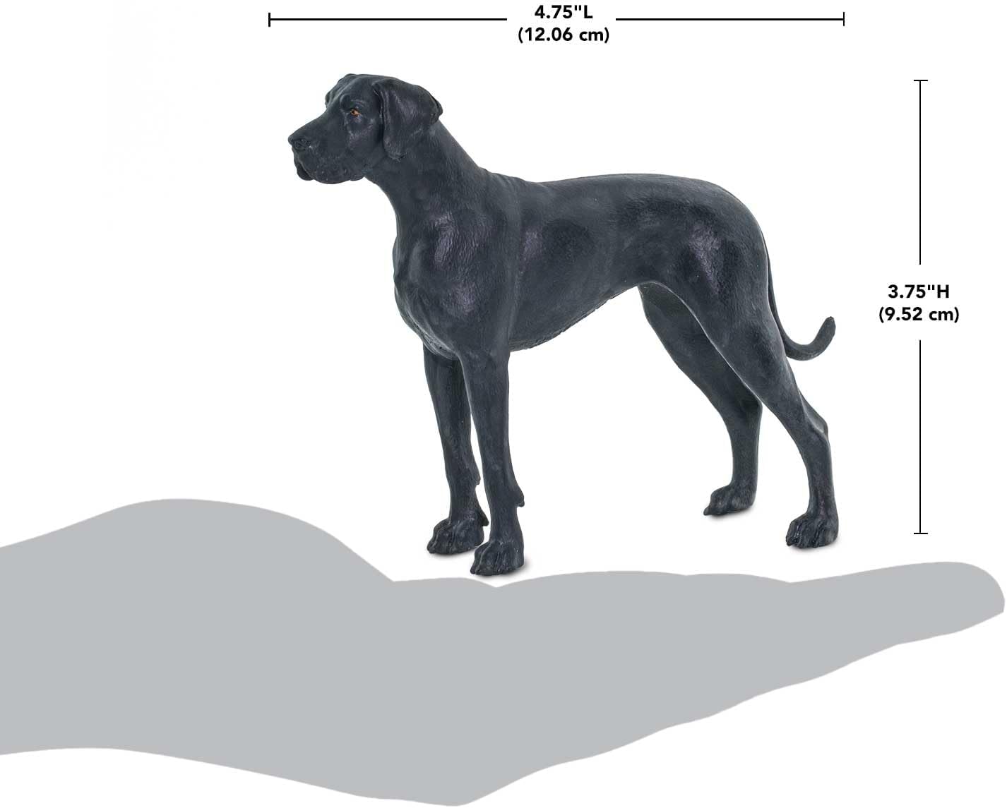 Safari Ltd. Great Dane Figurine - Detailed 5" Plastic Dog Figure - Toy for Boys, Girls, and Kids Ages 3+ - Image 3