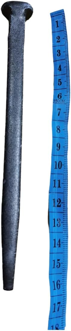 3 with iron nails jesus Crucifixion Flat Head Nail, Passion of Jesus Christ Crucifixion Nail Large Metal Cross Replica nine inch nails square handmade钉 - Image 2