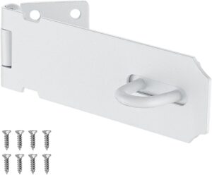 JQK Door Hasp Latch Lock, 5 Inch 30...