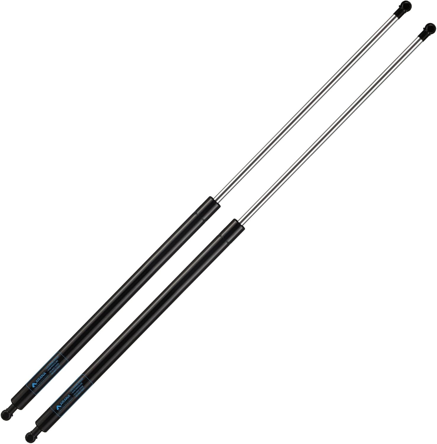 ARANA ST360M110010 36 inch Gas strut 100LB/445N, 36 Gas Struts for Heavy Lid, Springlift Gas Springs 36” for Clamshell Snowmobile Trailer Truck Cover Bed Trap Door Outdoor Kicthen Door, Set of 2