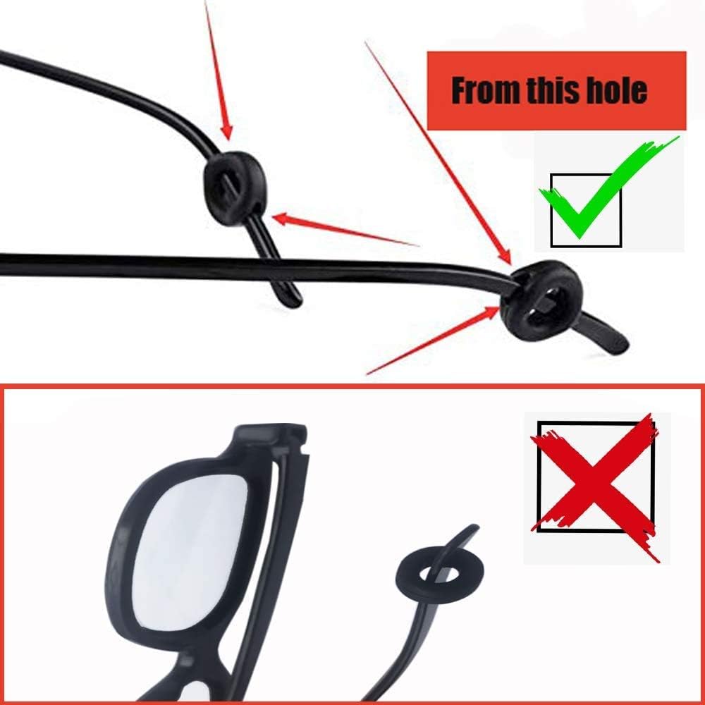 MOLDERP Glasses Ear Grip, Silicone Ear Hook & Ear Grippers, Anti-Slip Eyeglasses Temple Sleeve Retainer Holder, Accessories for Sports Glasses, Sunglasses, Reading Glasses, 12 Pairs (Clear1) - Image 2