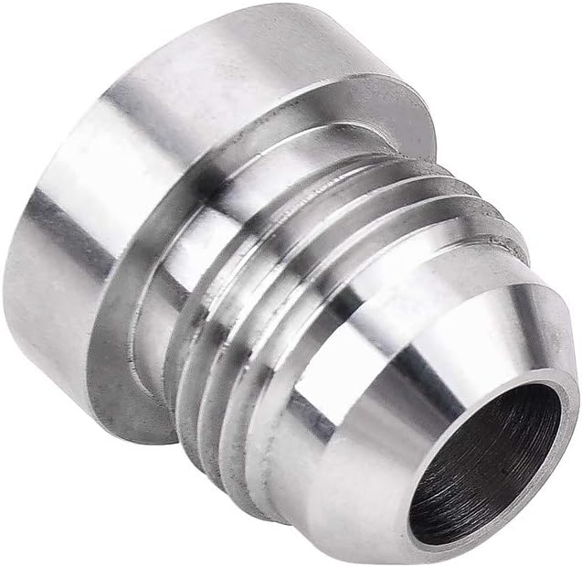 EVIL ENERGY Male 10AN Weld on Bung Fitting Stainless Steel 2Pcs - Image 5