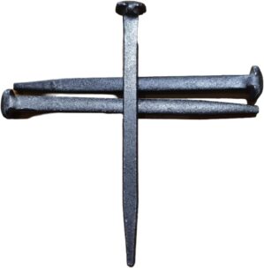 3 with iron nails jesus Crucifixion...