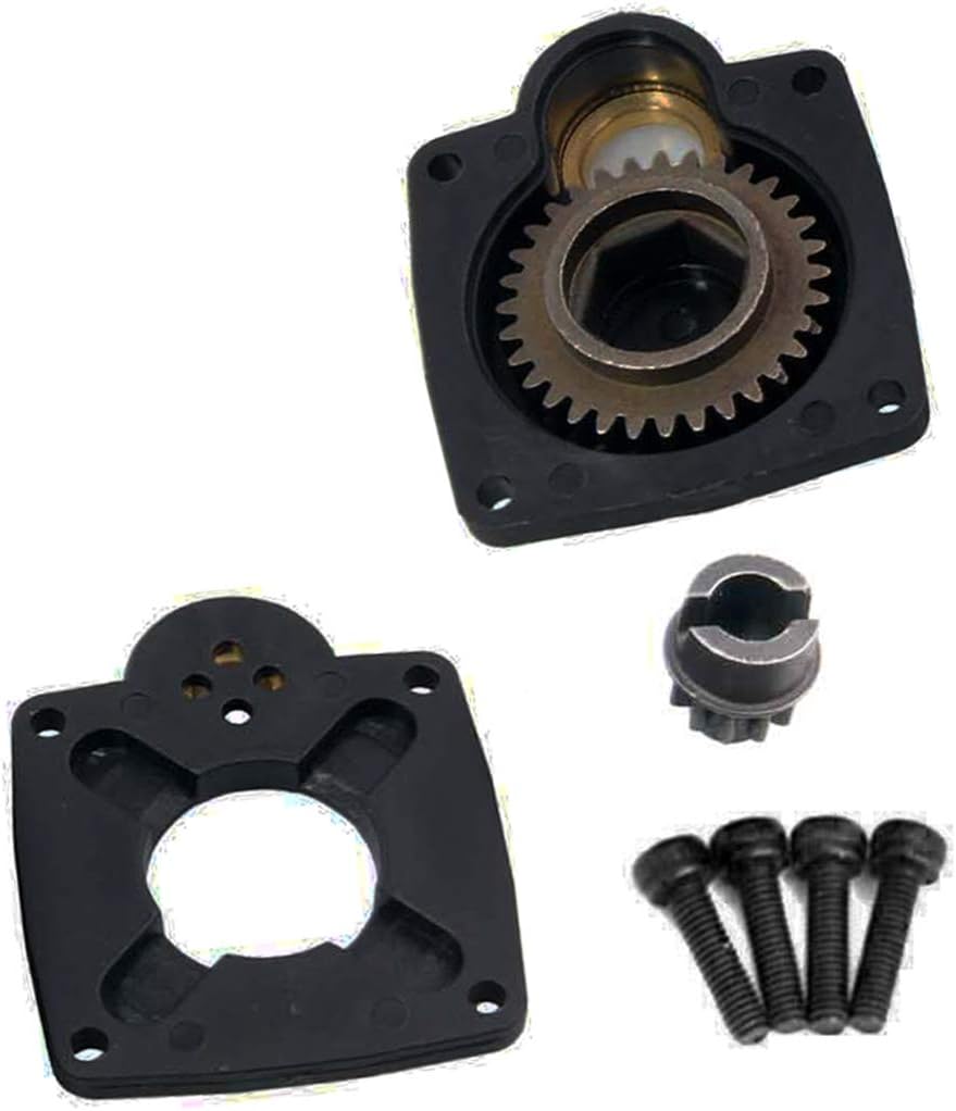 27mm Electric Roto E-Start Power Starter Drill Plate Nitro Engine Backplate Power Back Cover 11011 & RC 12 mm Hex Nut One Way Bearing R025 - Image 5