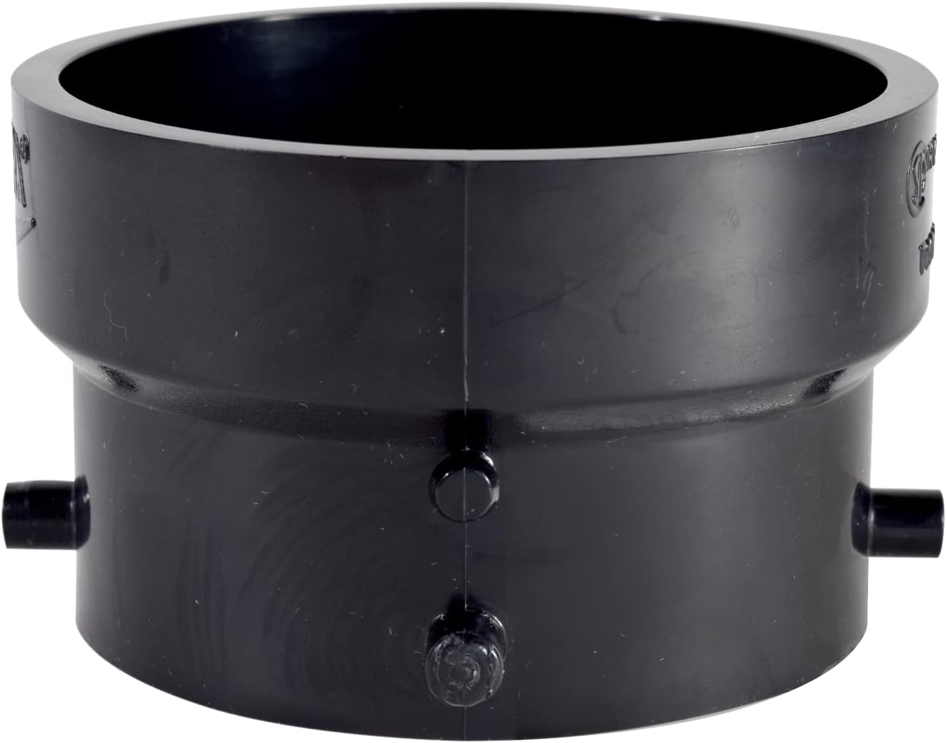 Valterra T1029-2 Termination Adapter - 3" Bayonet x 3" Hub , Black - Image 2
