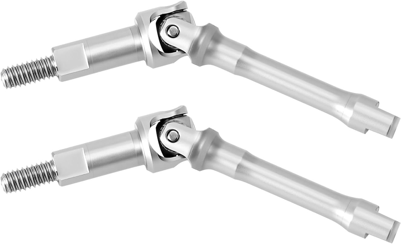 INJORA Stainless Steel U-Joint Axle Shafts for 1/30 Axial SCX30 - Image 7