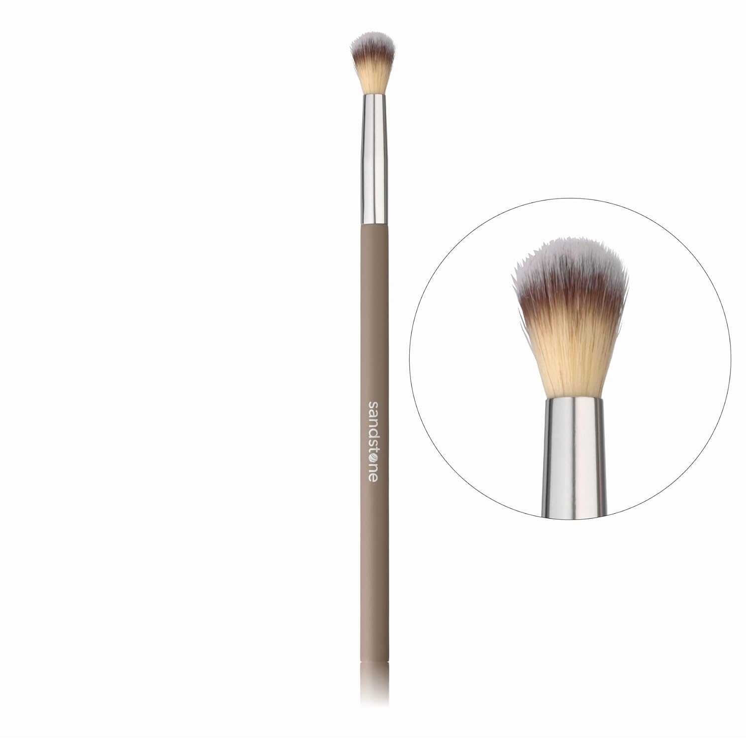 Sandstone Scandinavia Eyeshadow Blending Brush – Soft, Fluffy Makeup Brush for Seamless Color Blending – Vegan & Cruelty-Free - Image 4
