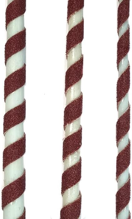 Fishing Rod Grip Reamer Tool Set, 80 Grit, 3 Pieces - Image 2
