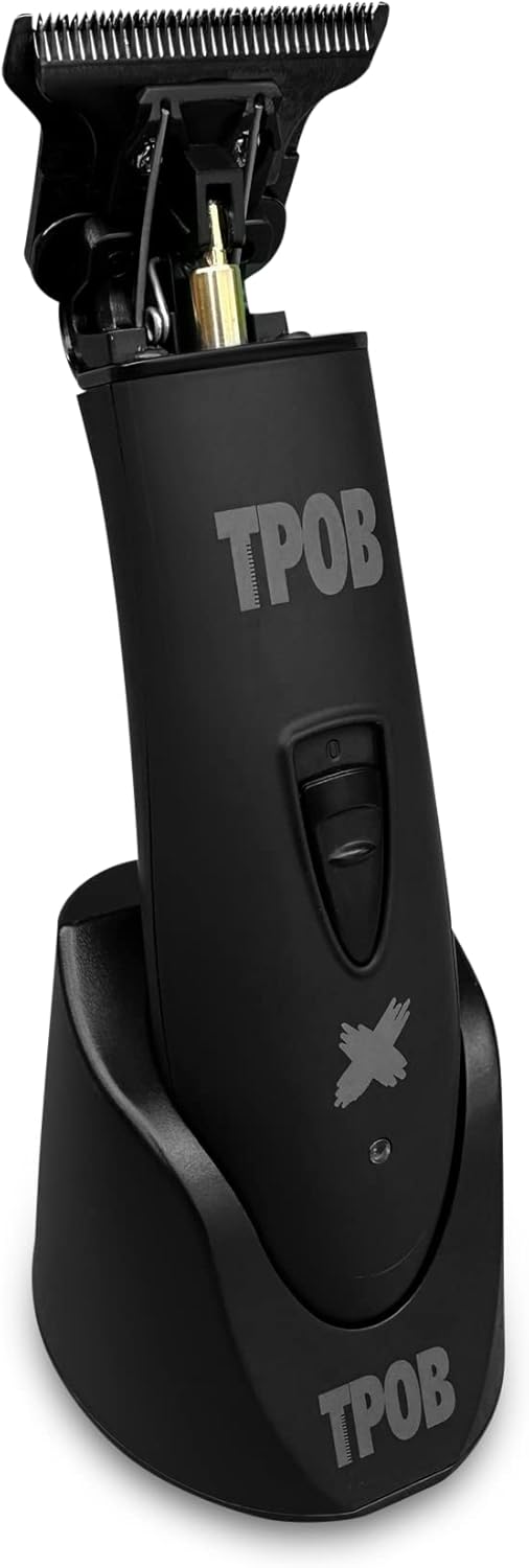 TPOB Ghost X Beard Trimmer Hair Clippers for Men, Professional Hair T-Blade Trimmer Cordless Rechargeable Edgers Clippers Electric Beard Shaver (Ghost X Blackout) - Image 2