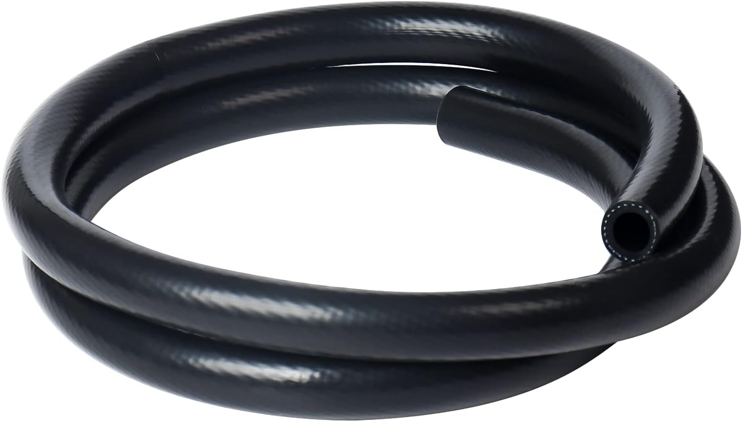 KDP 1/4"X5FT(ID:6MM) 1.5 M Silicone Heater Hose Coolant Radiator Vacuum Line, 1ply Reinforced 4MM Thick, Max Temperature Rating 350F Work Pressure 100 psi+ Mutiple Use for Air and Water - Image 2