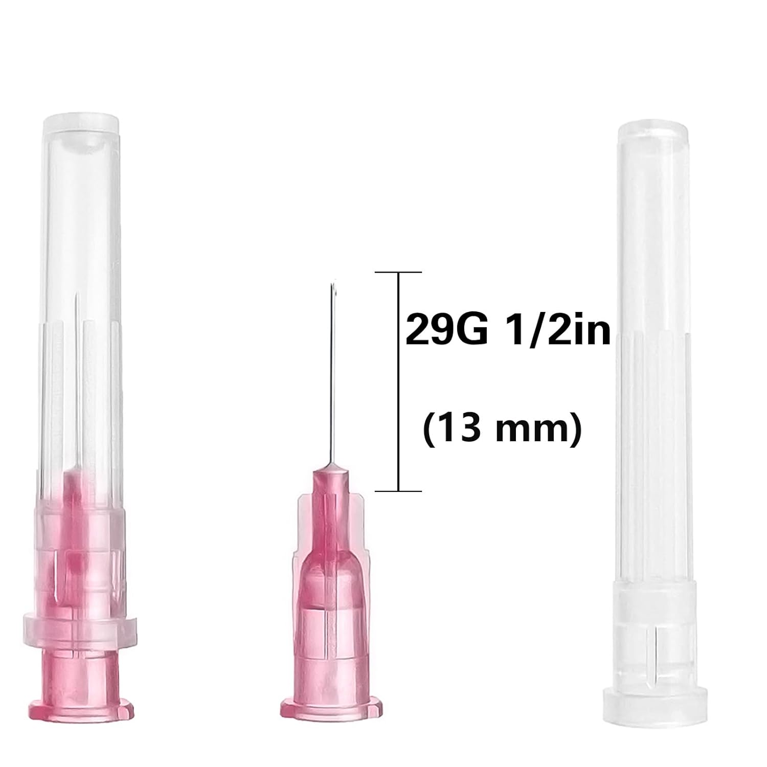 100PCS 29Ga 1/2 inch(13mm) Needle Lab Accessories, Refilling Inks,Individually Packaged - Image 2