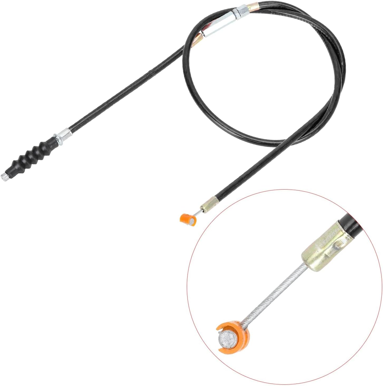 YOXUFA 38.98 inch Clutch Cable Adjustable for 50cc 70cc 90cc 110cc 125cc 250cc SSR SDG TaoTao DB17 DB27 Apollo RFZ DB007 Coolster Baja X-pro X-motos Thumpstar Lifan Kayo Loncin Pit Dirt Bike ATV Quad - Image 3