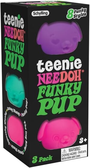 Schylling NeeDoh Teenie Funky Pups ...