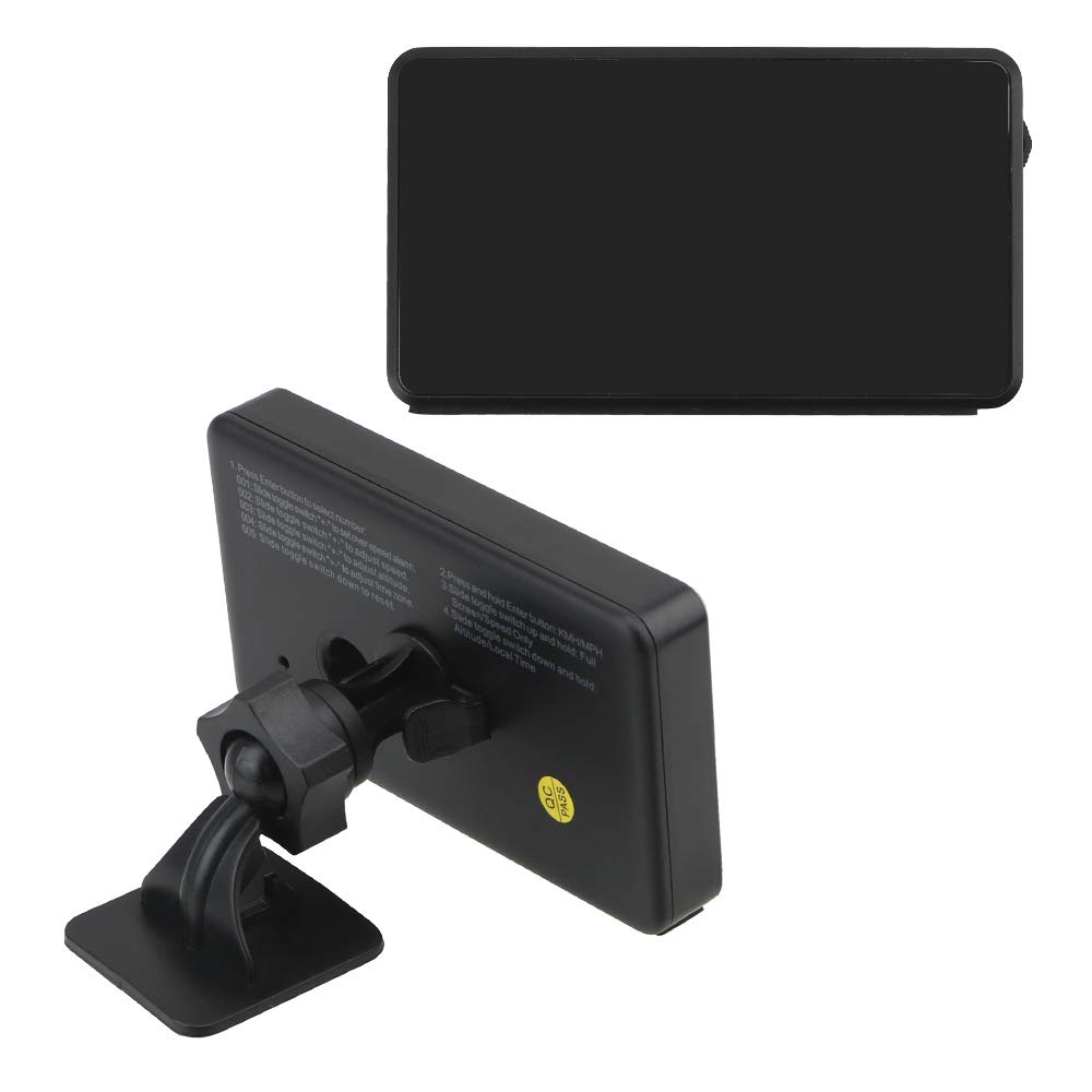 Digital GPS Speedometer Heads Up Display for Cars New HUD MPH Odometer Trip Meter for Trucks Golf cart All Vehicles, 4.5 inch Big Screen, USB Cable Plug & Play (C80) - Image 4