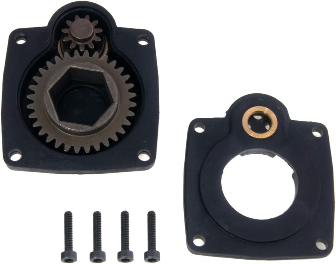 27mm Electric Roto E-Start Power Starter Drill Plate Nitro Engine Backplate Power Back Cover 11011 & RC 12 mm Hex Nut One Way Bearing R025 - Image 3