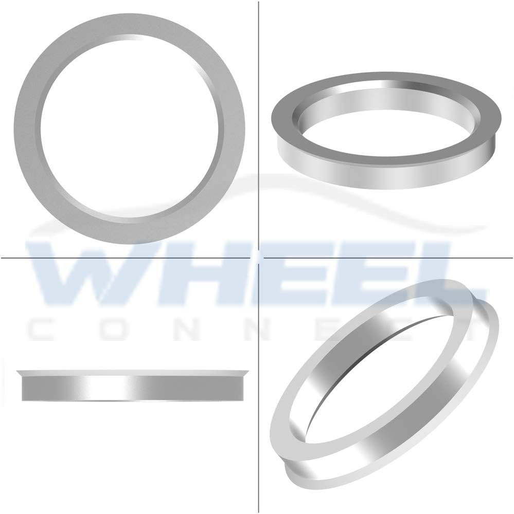 WHEEL CONNECT Hub Centric Rings,73.1 to 56.1, Aluminium Alloy Hubrings 56.1 to 73.1 Set of 4, O.D:73.1-I.D:56.15 (56.1) mm. A - Image 8