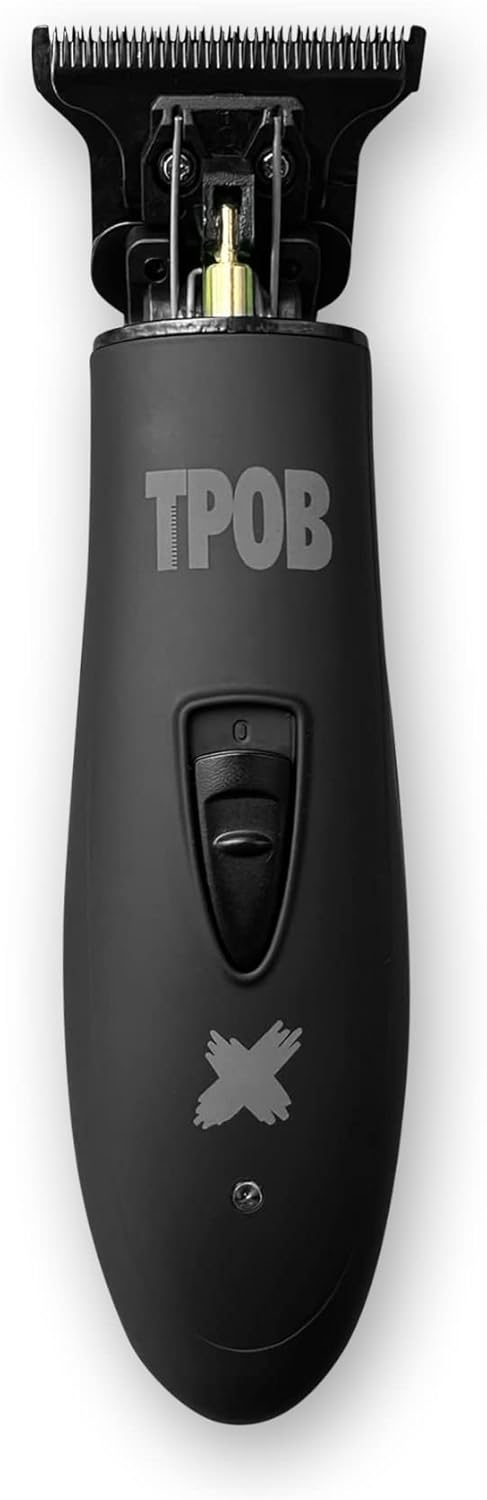 TPOB Ghost X Beard Trimmer Hair Clippers for Men, Professional Hair T-Blade Trimmer Cordless Rechargeable Edgers Clippers Electric Beard Shaver (Ghost X Blackout) - Image 4