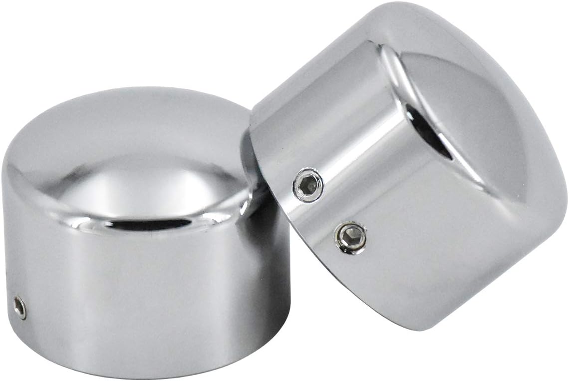Axle Nut Cover Front Covers Cap 29mm Fit For Harley Sportster XL Dyna Softail Touring Electra Glide XG V-Rod VRSC (Chrome) - Image 6