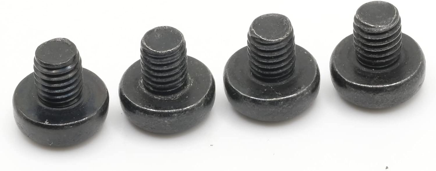 License Plate Screws Compatible with Tesla Model Y (My) - Stainless Steel - Black Oxide - Standard Length - Rear (Pack of 4) - Image 8
