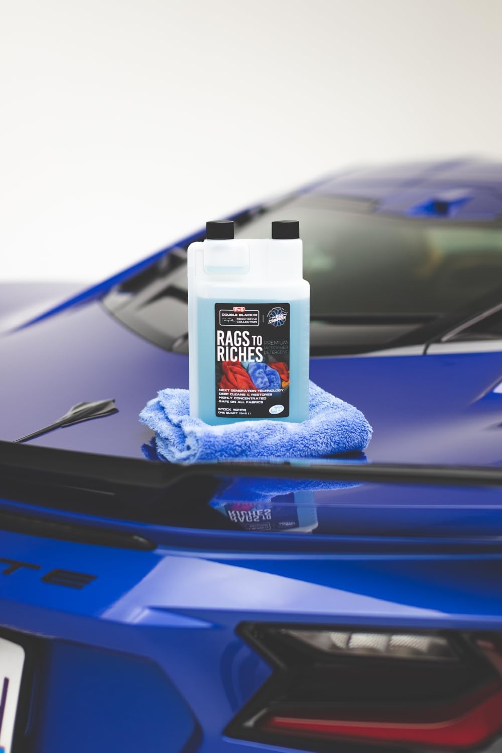P & S PROFESSIONAL DETAIL PRODUCTS - Rags to Riches - Premium Microfiber Detergent, Deep Cleans and Restores, Safe on All Fabrics, Highly Concentrated, Next Generation Cleaning Technology (1 Quart) - Image 5