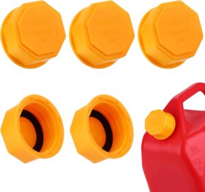6PCS Gas Can Caps, 5 Gallon Gas Can...