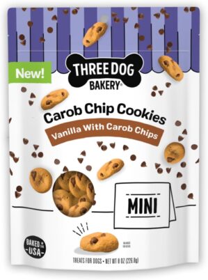 Three Dog Bakery Mini Carob Chip Co...