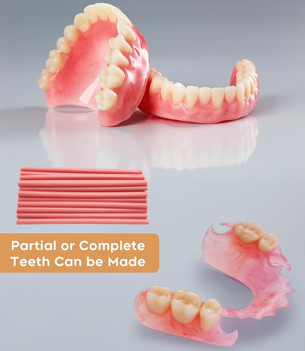 Missing Teeth Repair Kit -DIY Denture Parts at home Denture Material kit - Image 3