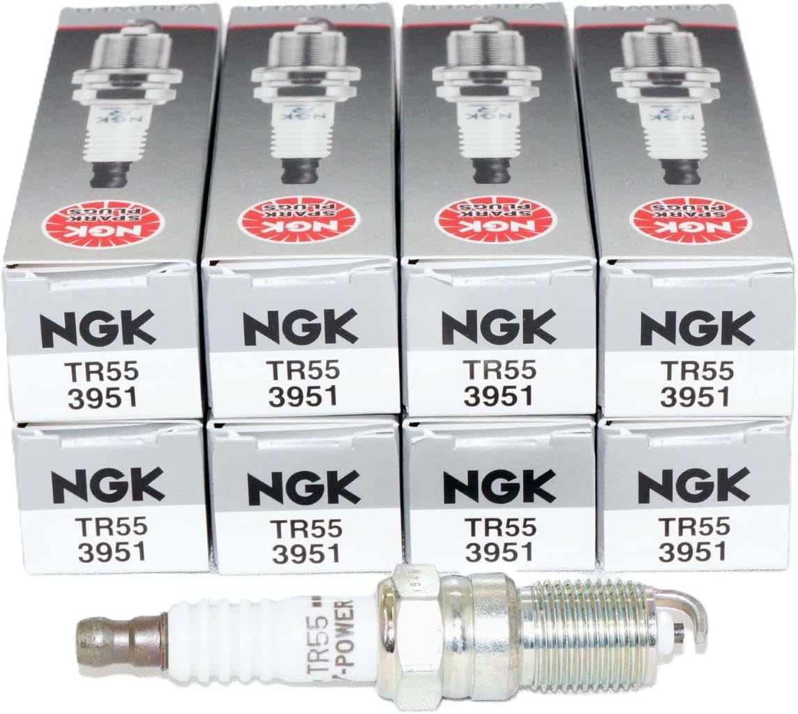 NGK 3951 Spark Plugs TR55 (8 Pack)