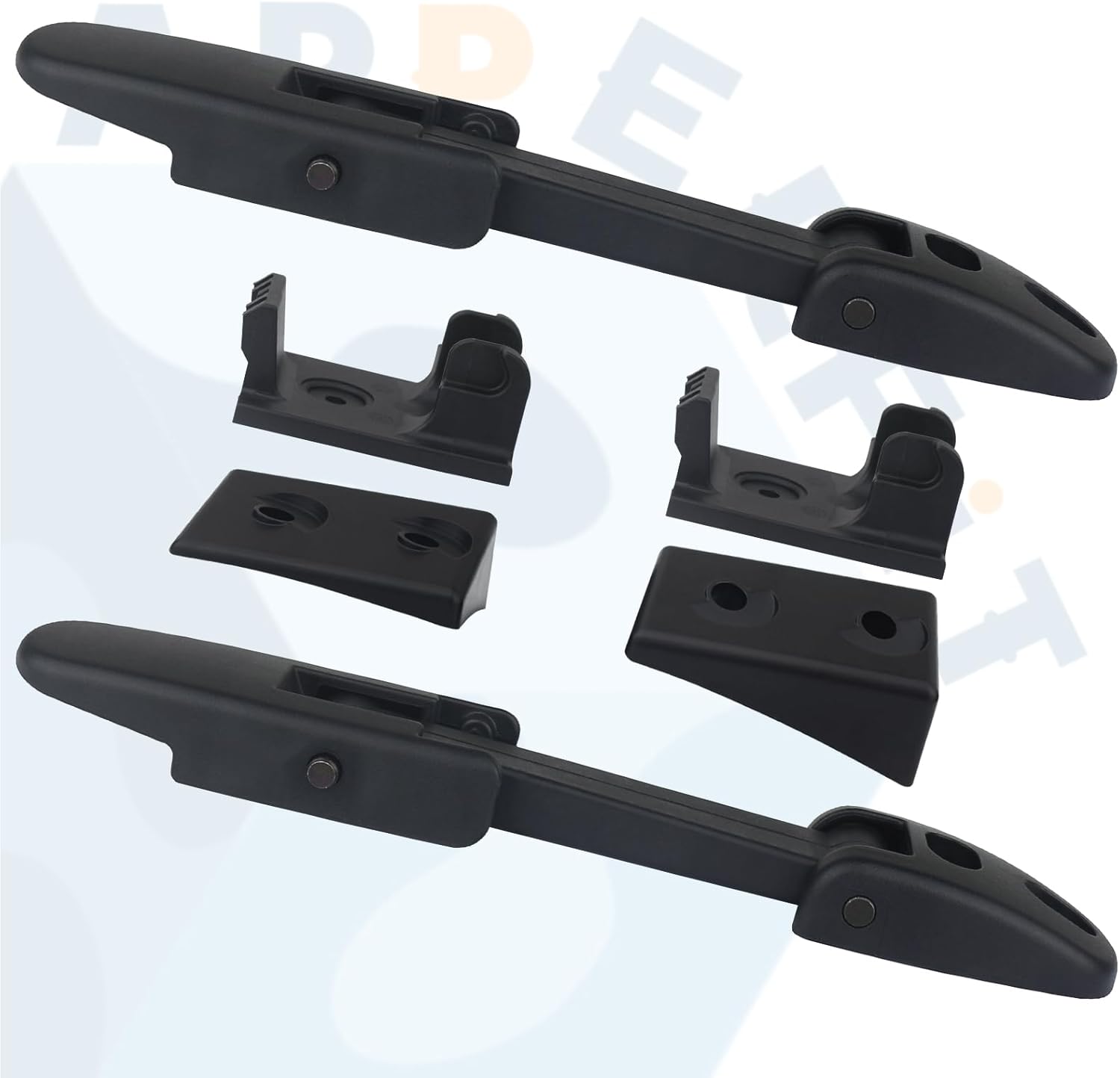 Mack Hood Latch Strap w/Catch Bracket Left Driver & Right Passenger Side Black Compatible with Mack Truck Granite Pinnacle Vision CH CHN CV CX CHU CXN CXU Hood Accessories Parts - Image 4