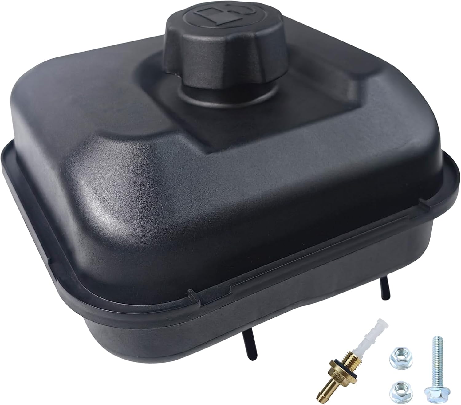WOTIAN Gas Fuel Tank Compatible with GX160 GX200 5.5HP 6.5HP Harbor Freight Predator 212cc Engine Anti-vibration HDPE Never Rust Oil Tanks Replaces for 17510-ZE1-020ZA 17510-ZE1-030ZF