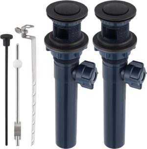 2PCS Bathroom Sink Drain with Lift ...