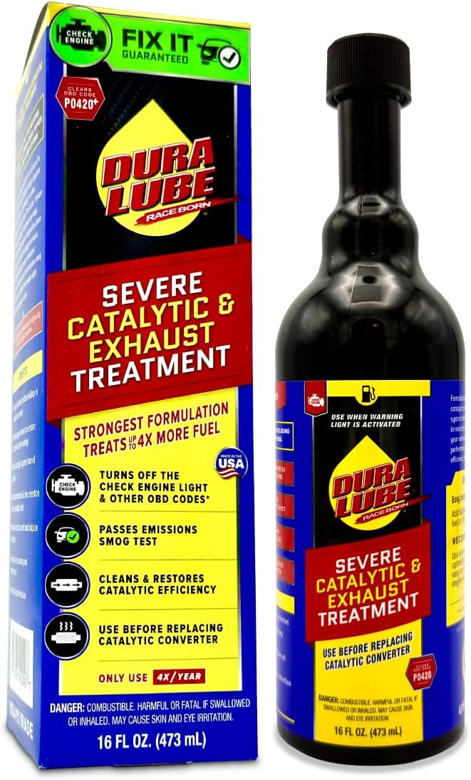 Dura Lube Severe Catalytic and Exhaust Treatment Cleaner Fuel Additive | 16 Fl oz, 2-Pack - Image 2