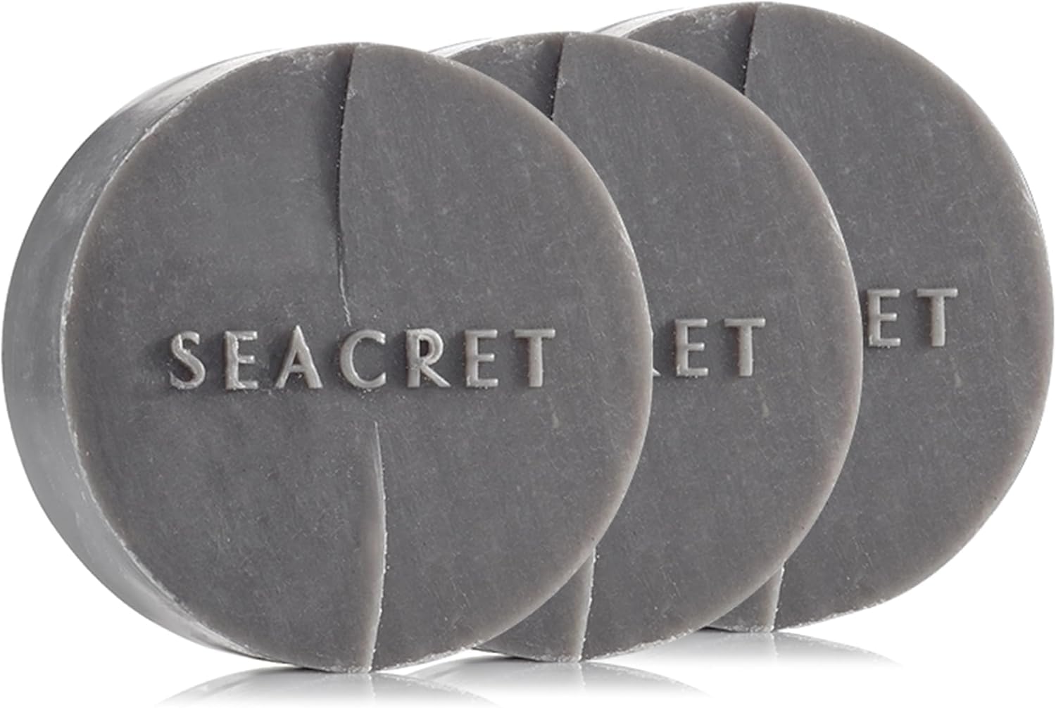 SEACRET Dead Sea Mud Soap Bar - Deep Pore Purifying & Refining Facial Cleanser with Minerals and Witch Hazel, Natural Spa Bar for Normal to Oily Skin, SLS-Free, Fragrance-Free, 4.4 Oz / 125 g - Image 2