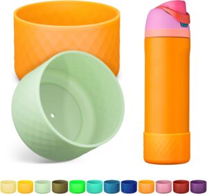 2PCS Silicone Water Bottle Boot for...