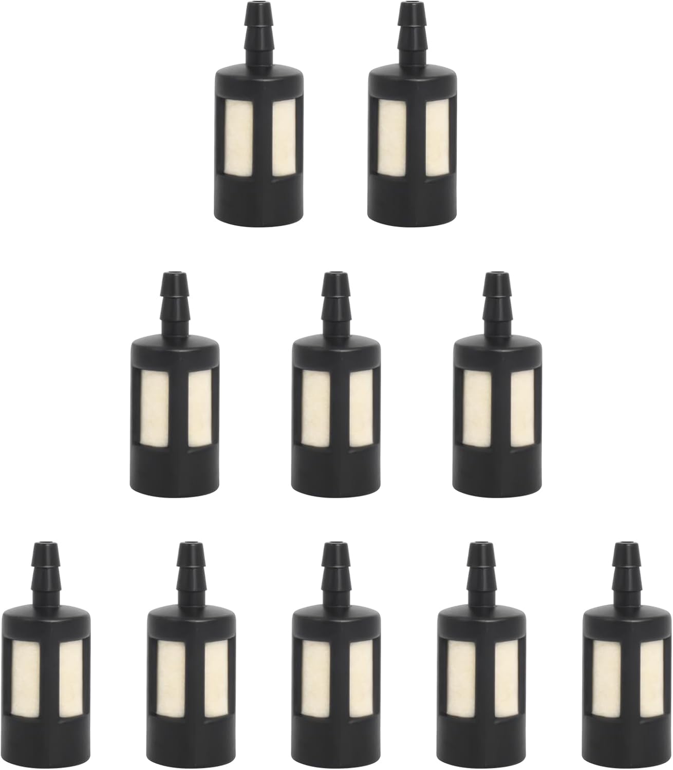 Podoy Fuel Filter Compatible with Stihl Poulan Husqvarna Zama ZF-1 ZF1 Chainsaw Trimmer Fits 1/8" ID Fuel Line (Pack of 10)