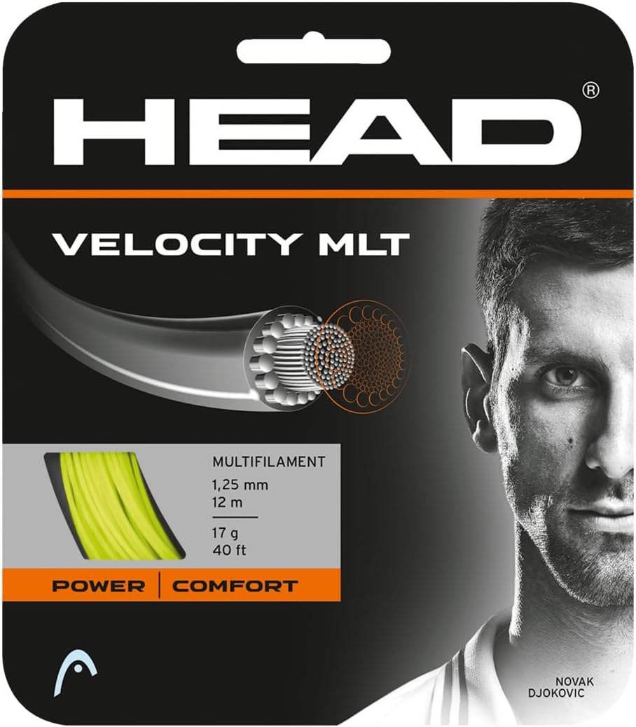 HEAD Velocity MLT Tennis Racket String 40' Set Multifilament Racquet String