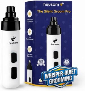 Silent Groom Pro Pet Nail Grinder |...