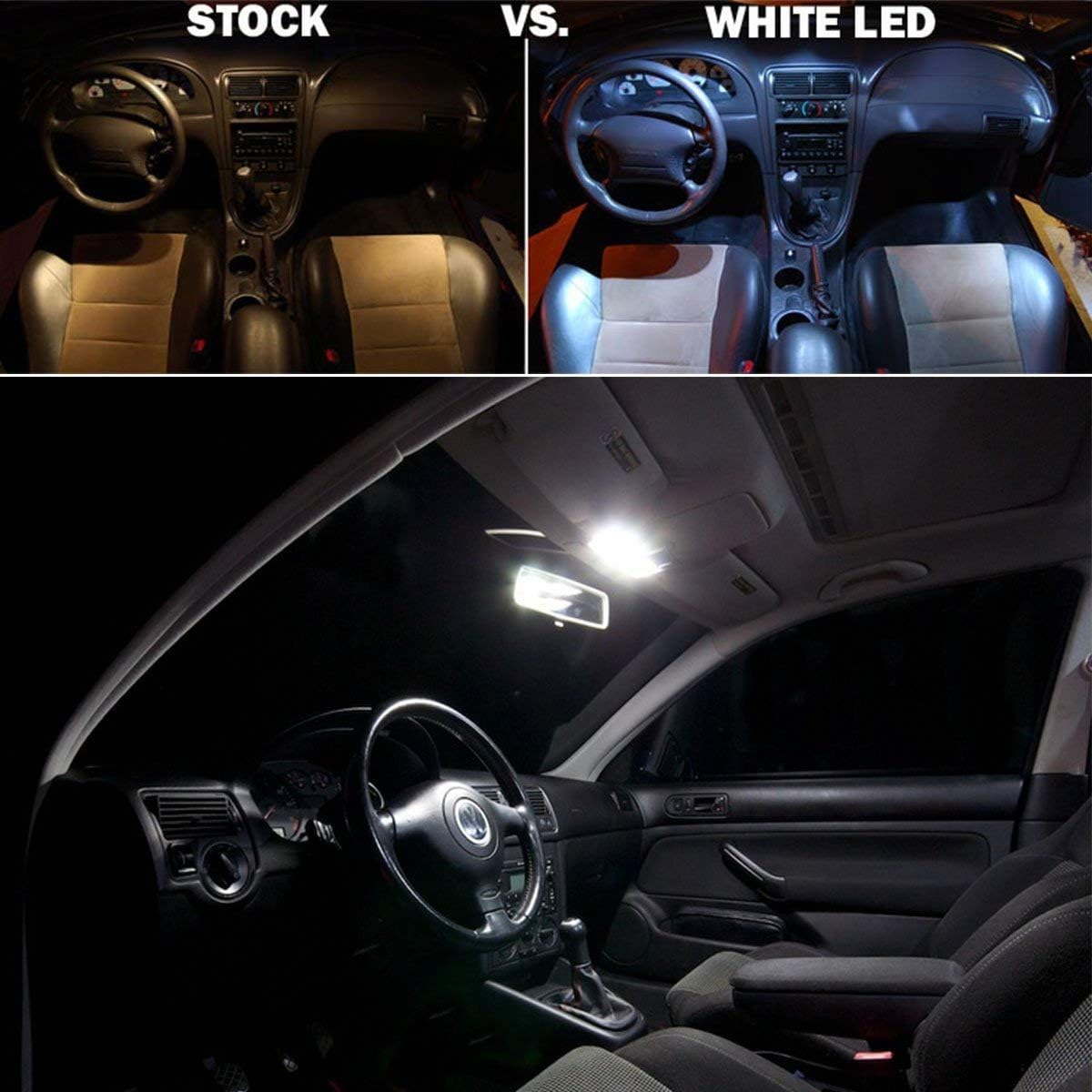 Marsauto DE3175 31mm LED Interior Dome Light Map Bulb Door Courtesy for Car 1.22inch DE3021 DE3022 Festoon Bulbs White Pack of 4 - Image 5