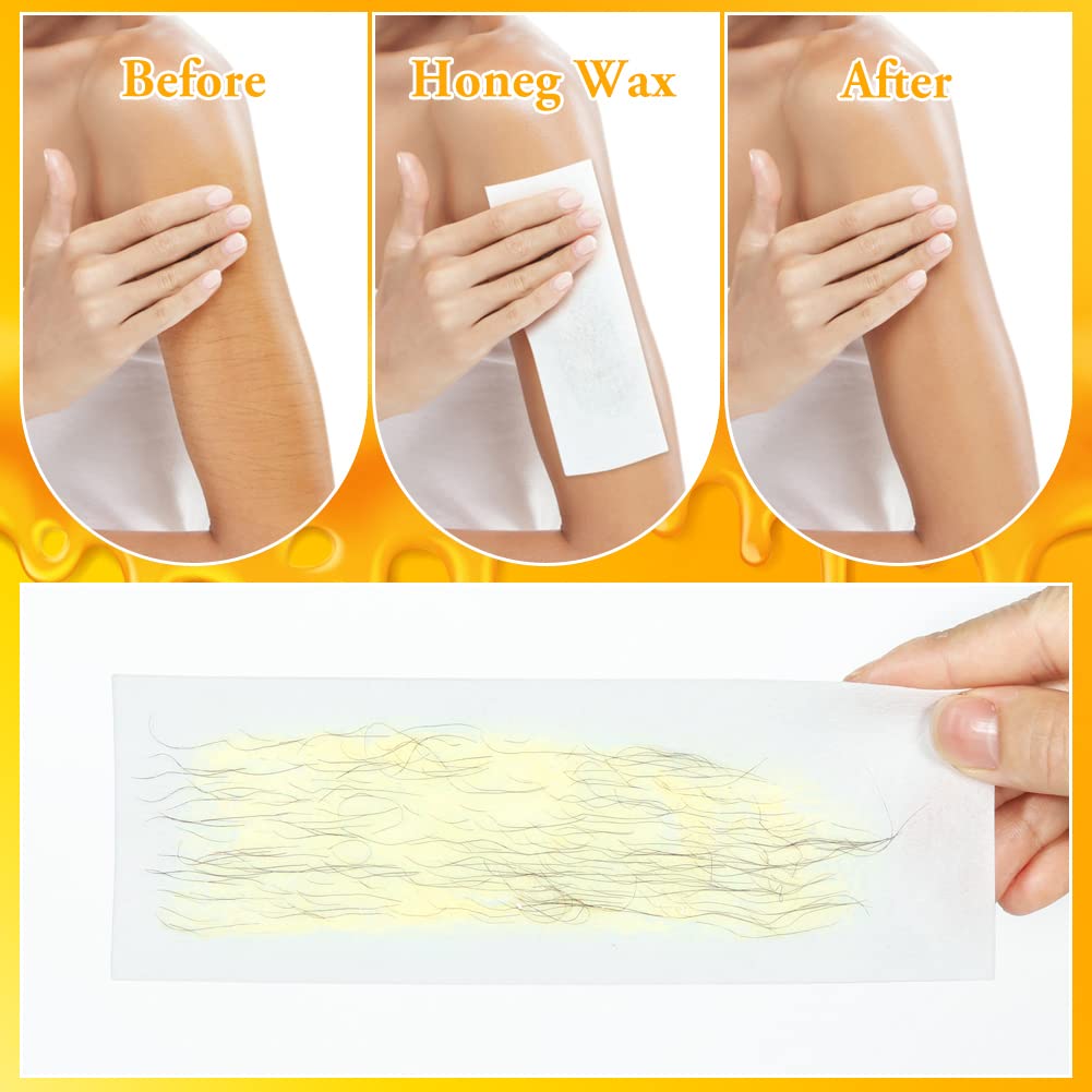 Hair Removal Wax Roller Refill Kit - Soft Wax Cartridges for Body, Leg and Arm Waxing (3.52 oz, 4 Pack) - Image 4
