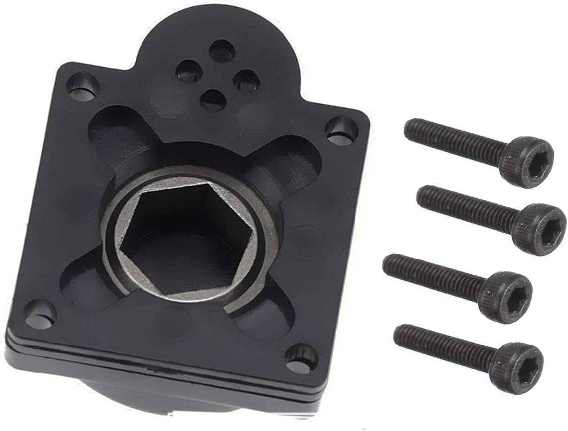 27mm Electric Roto E-Start Power Starter Drill Plate Nitro Engine Backplate Power Back Cover 11011 & RC 12 mm Hex Nut One Way Bearing R025 - Image 4