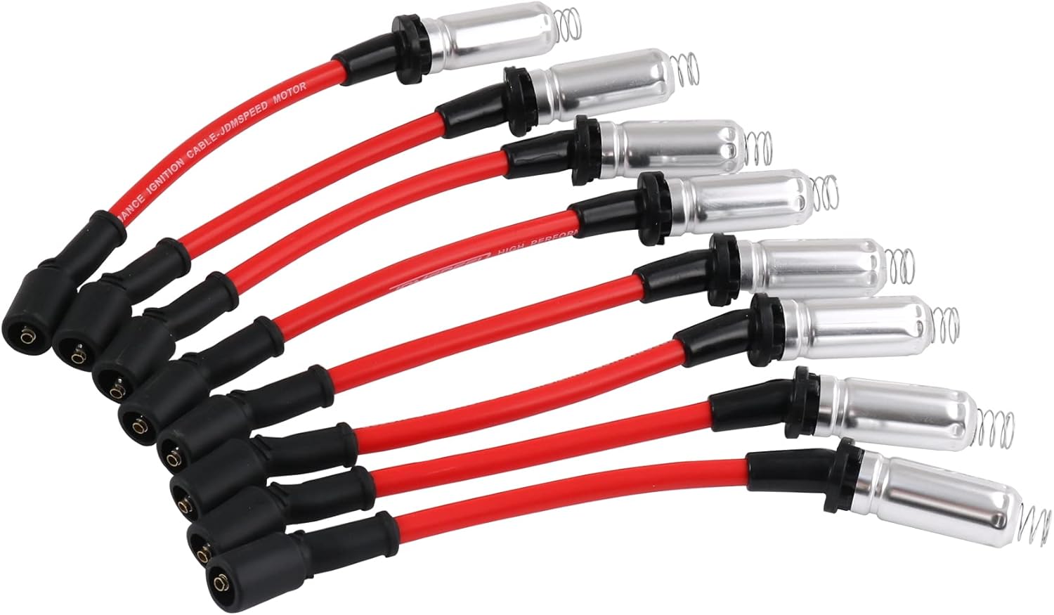 JDMSPEED High Performance Spark Plug Ignition Wire for 2000-2009 Chevy GMC V8 - Image 6