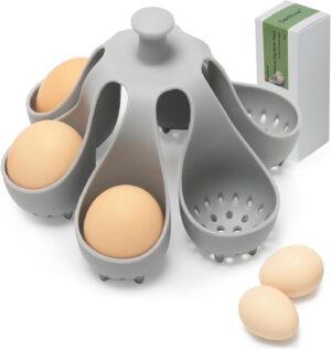 Silicone Egg Boiler Rack for Hard S...