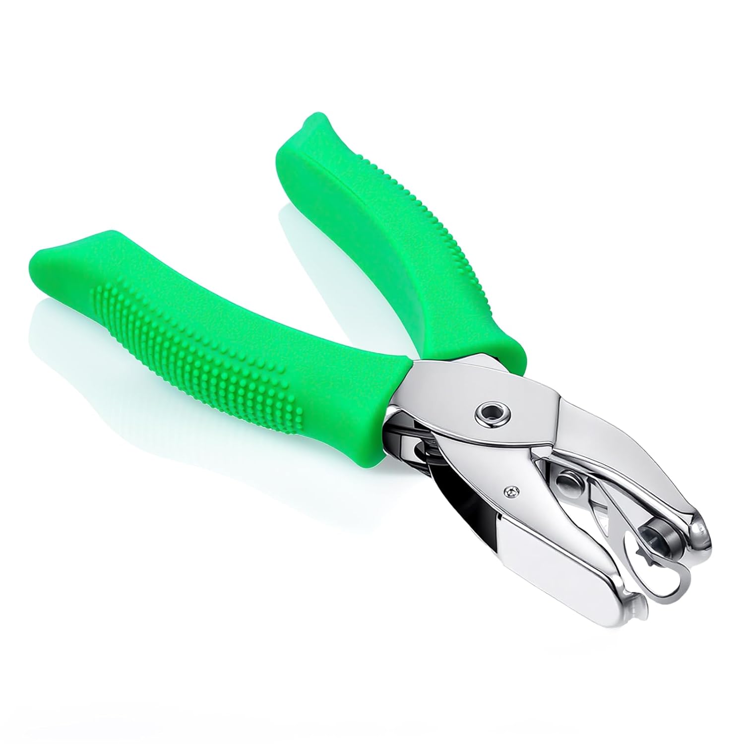 1/4 Inch Hole Size Star Hole Punch, Handheld Star Shaped Holes Puncher Single Hole Punch Shapes Portable Craft Paper Holes Puncher for DIY Crafts Paper Scrapbook