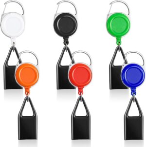 6 Pcs Retractable Lighter Leash, Ke...
